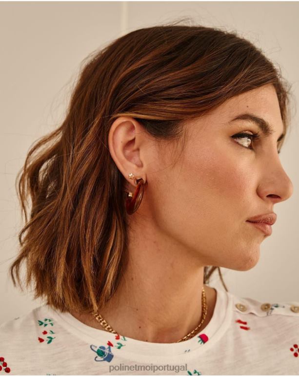 brinco carey luba Polin et moi JV4FH391 acessórios camelo