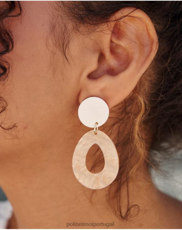 brincos acrílicos narta Polin et moi JV4FH369 acessórios nu