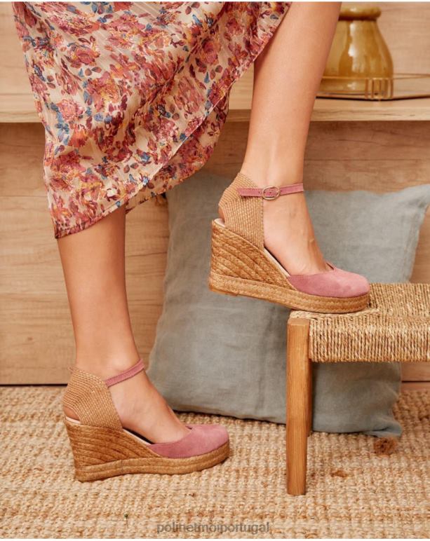 decote alpercata eleonora Polin et moi JV4FH484 calçados framboesa