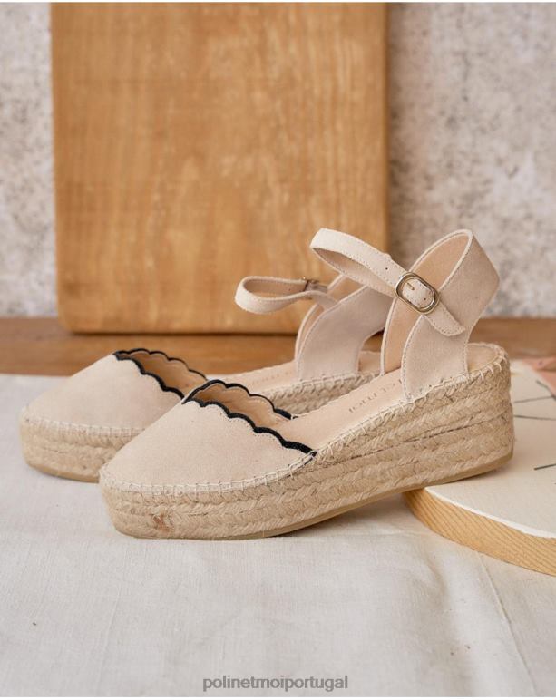 espadrille ondas morgana Polin et moi JV4FH417 calçados cru