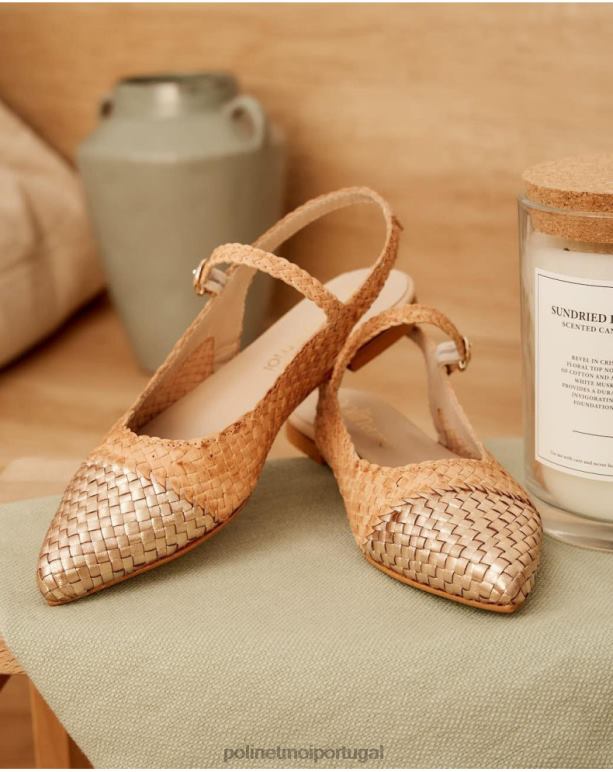 mary jane punta rigobertta Polin et moi JV4FH416 calçados bege