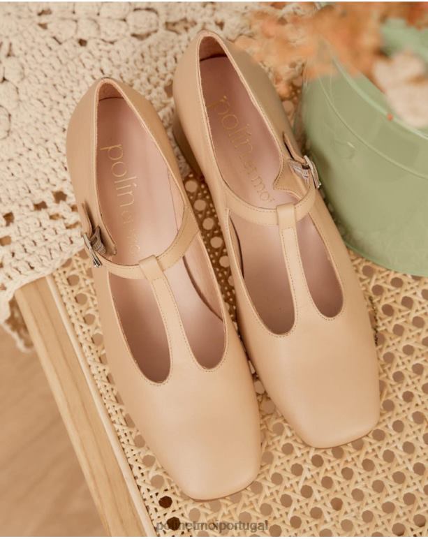 mary jane calcanhar giorgia Polin et moi JV4FH489 calçados camelo