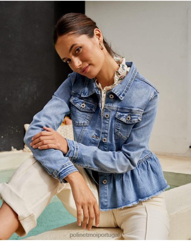 babado caçador fabrizzia Polin et moi JV4FH362 roupas jeans