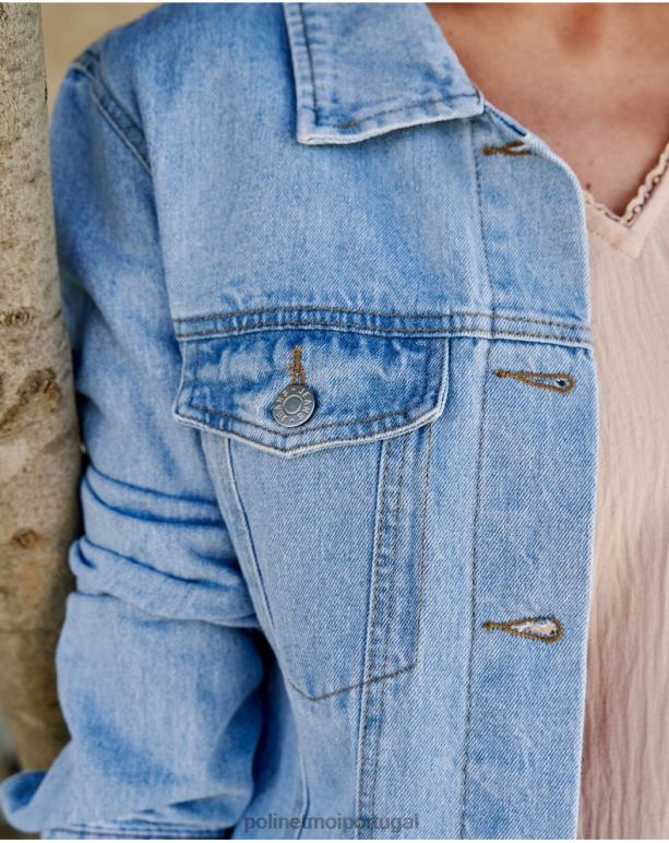 jaqueta cowboy malena Polin et moi JV4FH366 roupas jeans