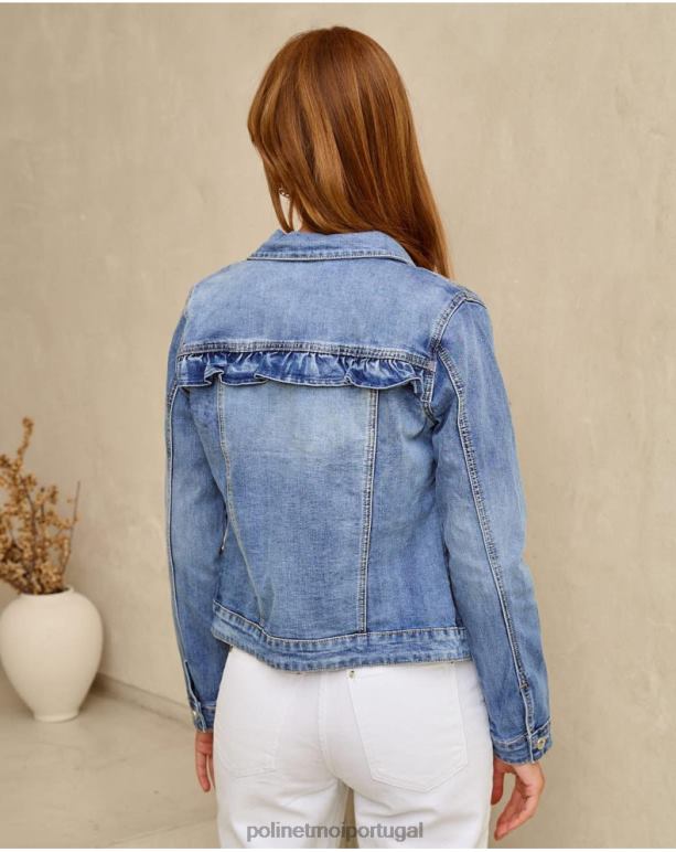 jaqueta jeans tania Polin et moi JV4FH364 roupas jeans