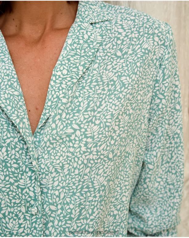 camisa floral ayana Polin et moi JV4FH184 roupas eucalipto