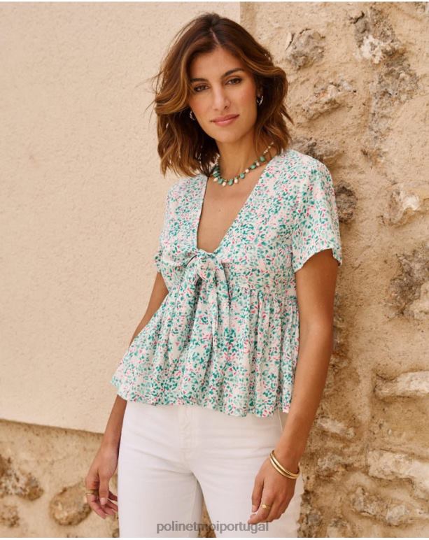 arco superior esmeralda Polin et moi JV4FH241 roupas turquesa