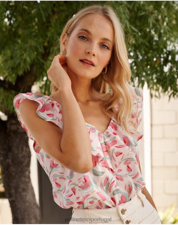 top babado sheila Polin et moi JV4FH247 roupas inventar