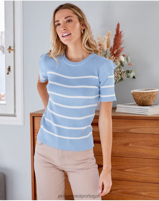 suéter elga point Polin et moi JV4FH347 roupas celestial