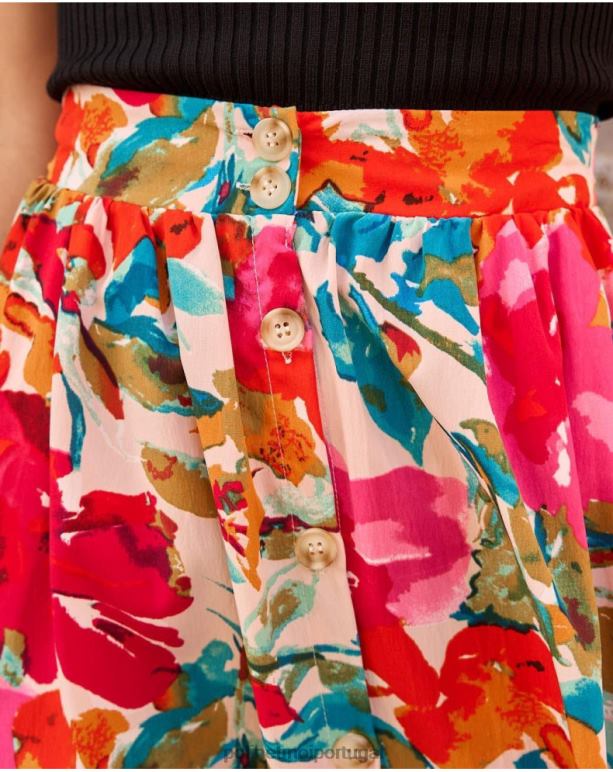 saia longa aada Polin et moi JV4FH303 roupas rosa