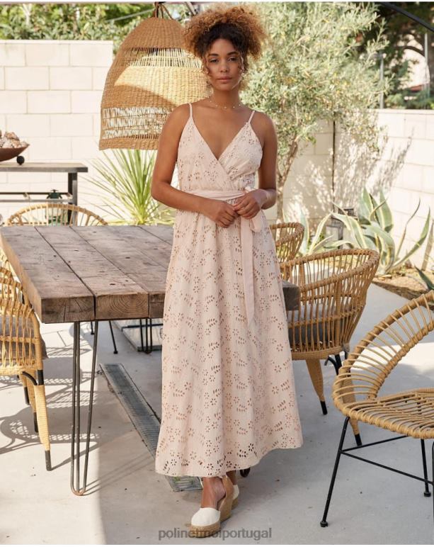 vestido cinto fátima Polin et moi JV4FH17 roupas bege