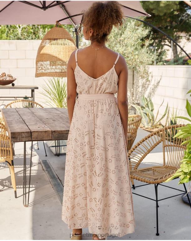 vestido cinto fátima Polin et moi JV4FH17 roupas bege