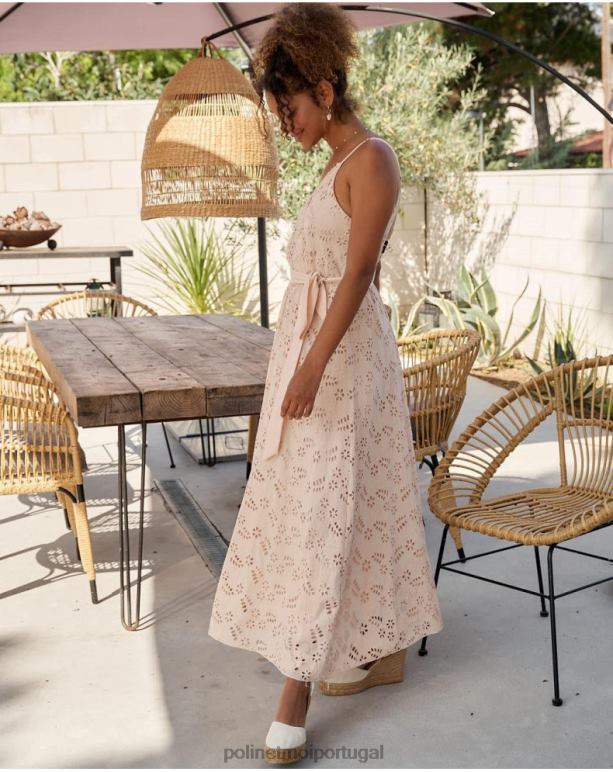 vestido cinto fátima Polin et moi JV4FH17 roupas bege