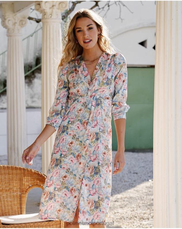 vestido daniela com nó Polin et moi JV4FH45 roupas celestial