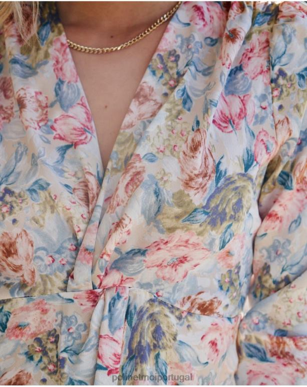 vestido daniela com nó Polin et moi JV4FH45 roupas celestial