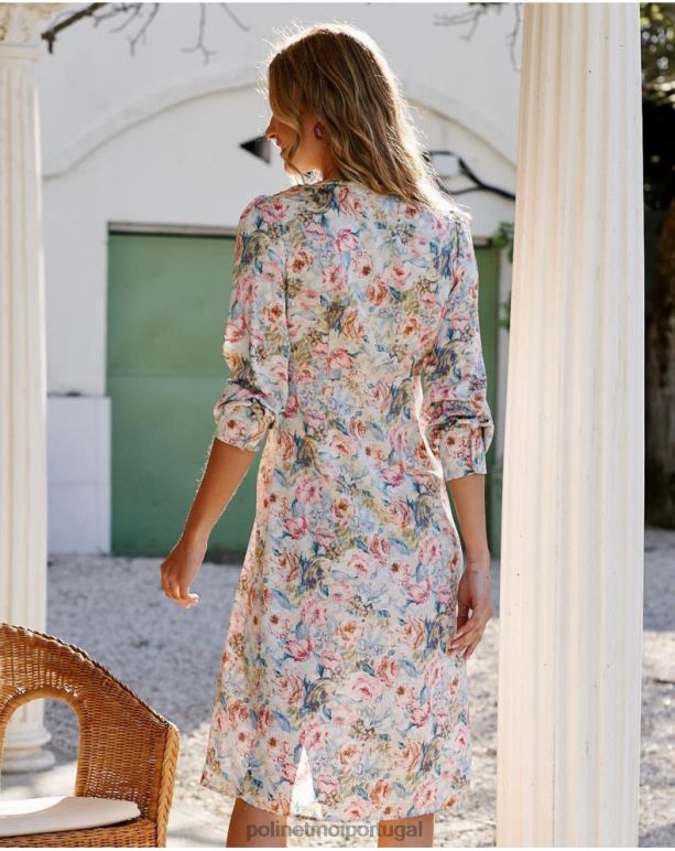 vestido daniela com nó Polin et moi JV4FH45 roupas celestial