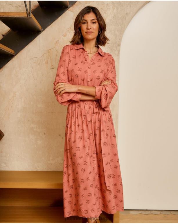 vestido ivette com cinto Polin et moi JV4FH134 roupas inventar