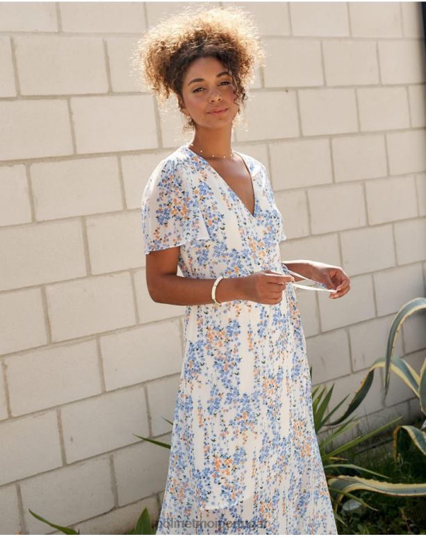 vestido longo claudi Polin et moi JV4FH18 roupas jeans