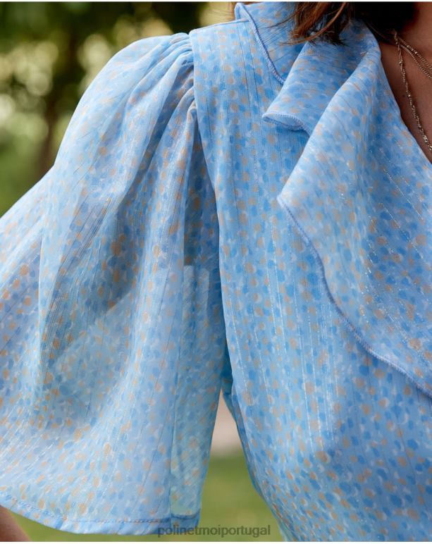 vestido manchas erea Polin et moi JV4FH122 roupas moda