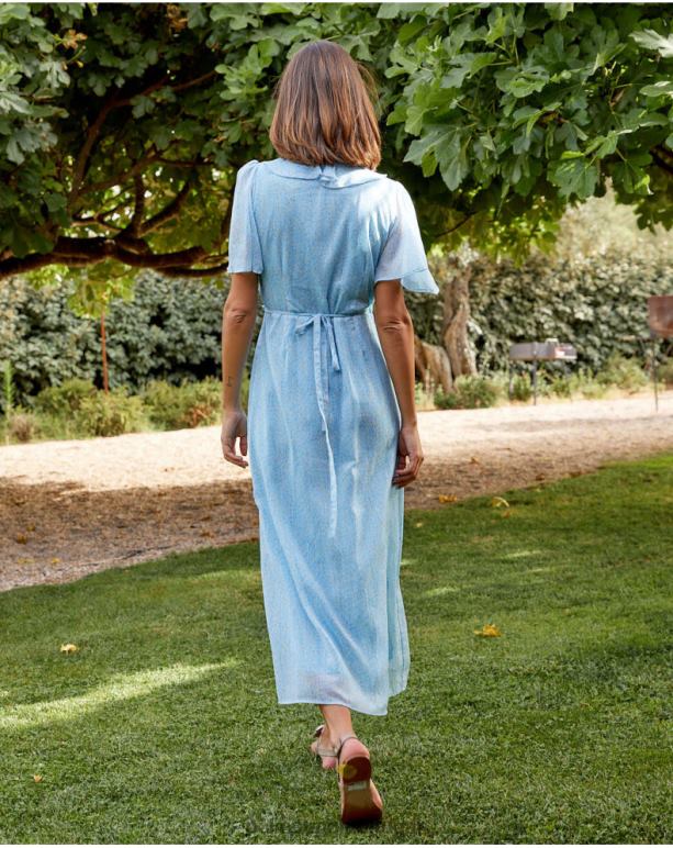 vestido manchas erea Polin et moi JV4FH122 roupas moda