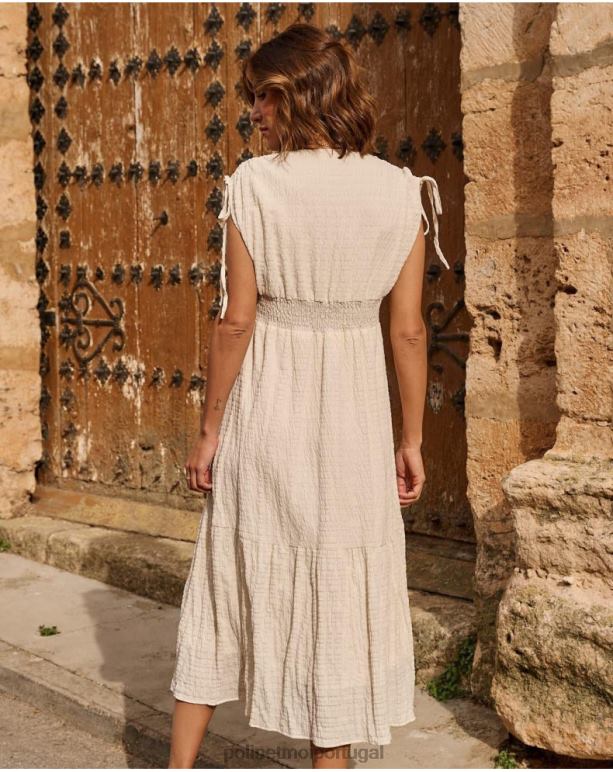 vestido midi ingrid Polin et moi JV4FH88 roupas cru