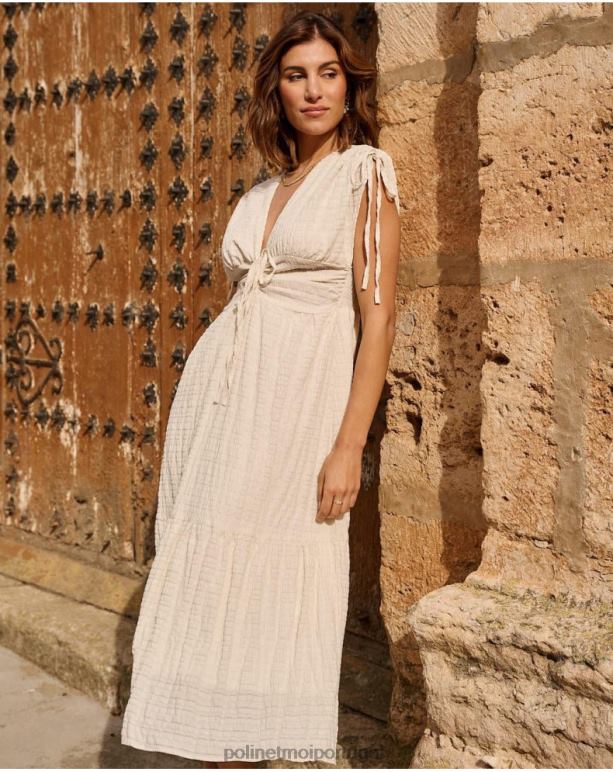 vestido midi ingrid Polin et moi JV4FH88 roupas cru